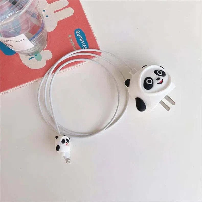 Cases & Covers 3D Silicone Cover with Spiral for Apple Adapter 18-20W