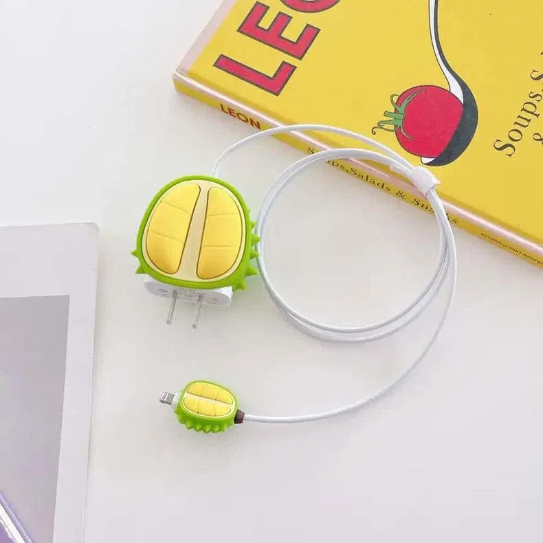 Cases & Covers 3D Silicone Cover with Spiral for Apple Adapter 18-20W