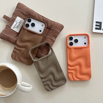 Cases & Covers 3D Water Ripple Pattern Wave Silicone Soft Case for iPhone 17 Pro Max