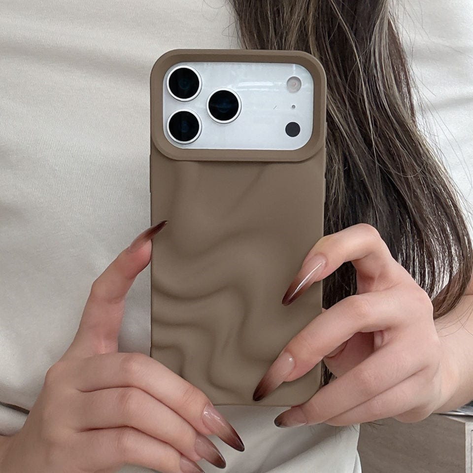 Cases & Covers 3D Water Ripple Pattern Wave Silicone Soft Case for iPhone 17 Pro Max