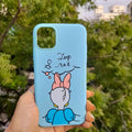 Cases & Covers for iPhone 13 Pro Max / Blue 3 4 cut soft touch coating printed Hard Slim Lightweight Case for iPhone