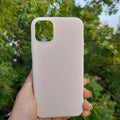 Cases & Covers for iPhone 13 Pro Max / Cream 3 4 cut soft touch coating printed Hard Slim Lightweight Case for iPhone