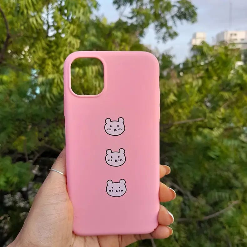 Cases & Covers for iPhone 13 Pro Max / Pink 1 4 cut soft touch coating printed Hard Slim Lightweight Case for iPhone