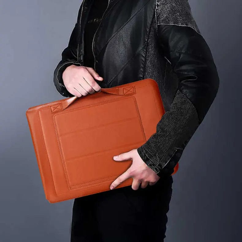 Bags & Sleeves 4-in-1 Portable Waterproof Integrated Stand Laptop Sleeve Bag
