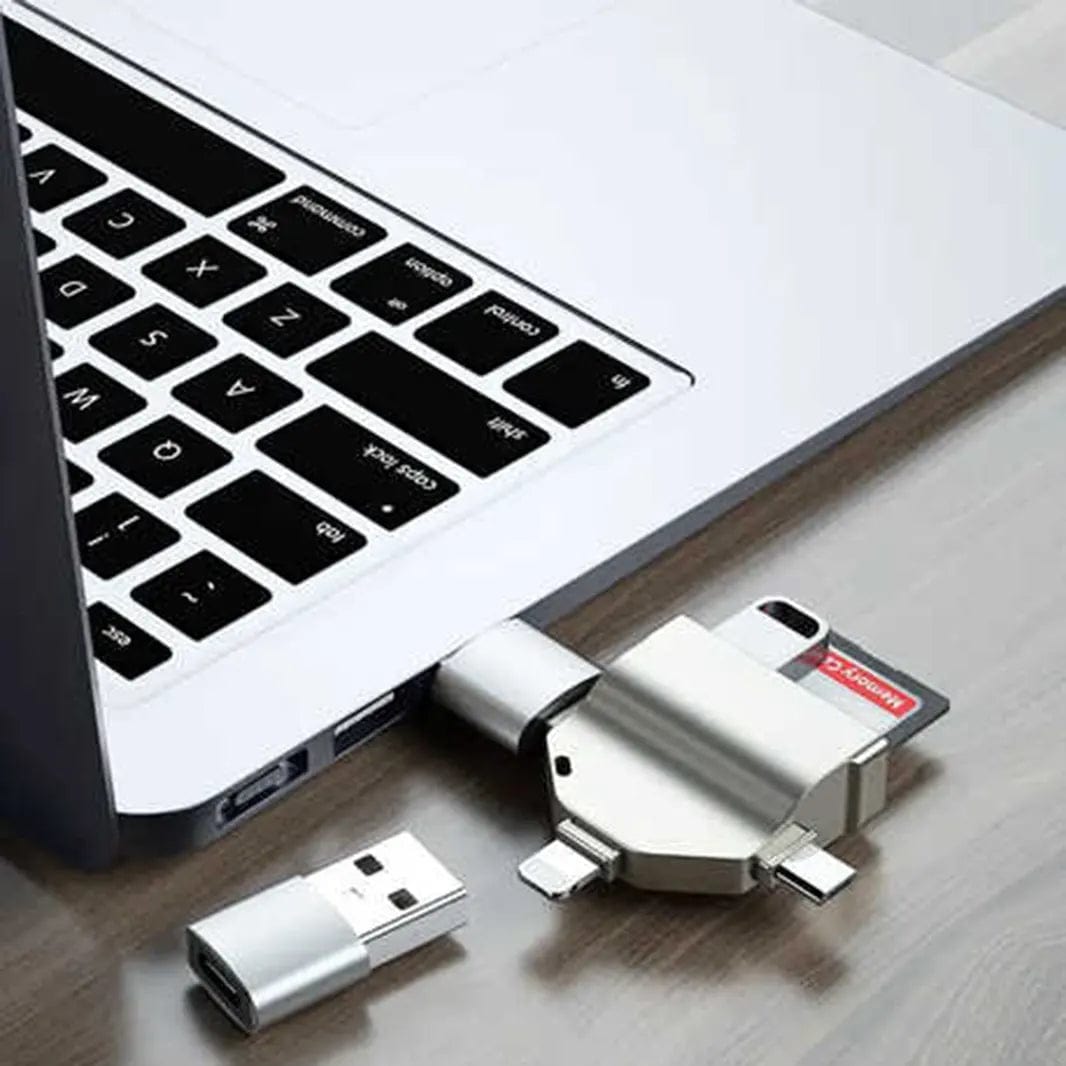 7-in-1 Multifunctional OTG Adapter Mini Portable Metal Memory Stick Pendrive - Ktusu