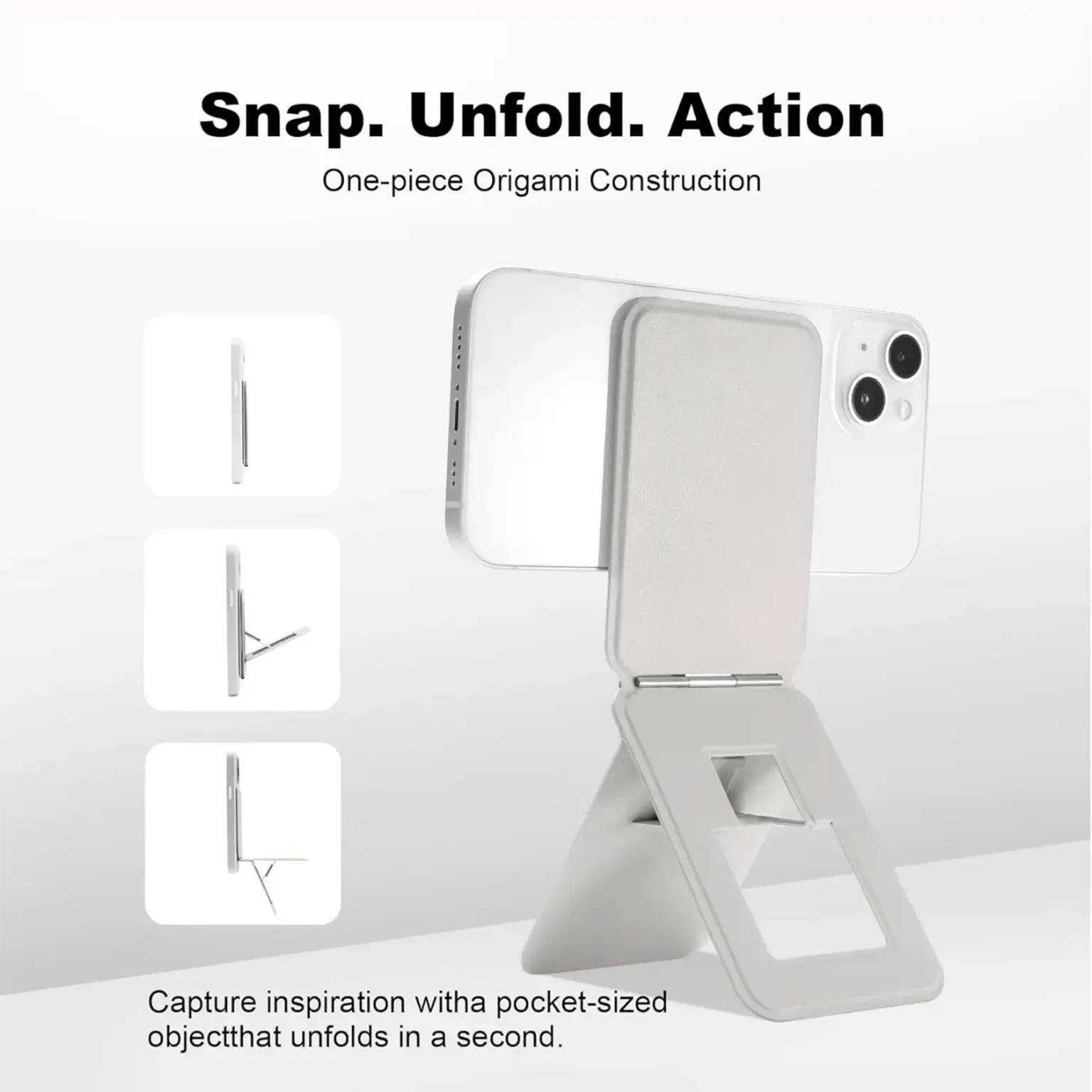 Enhancement Adjustable Angles Multi Functional Magnetic Magsafe Leather Texture card holder wallet for iPhone