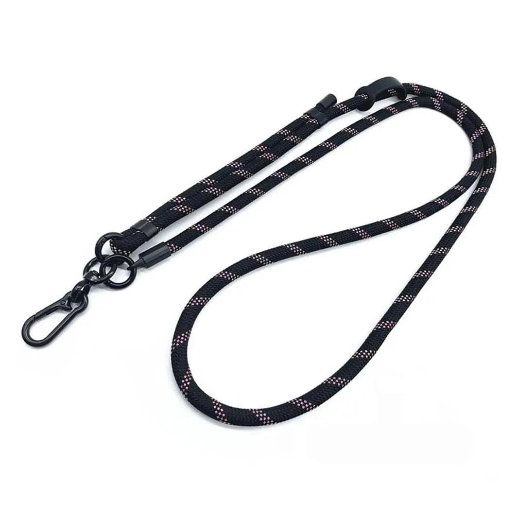 Adjustable Crossbody Roop Phone Lanyard with Carabiner Hook
