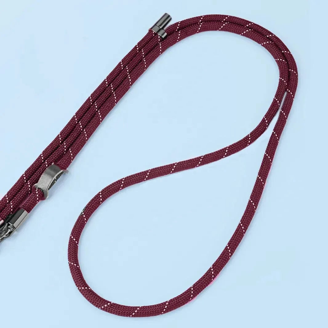 Adjustable Crossbody Roop Phone Lanyard with Carabiner Hook