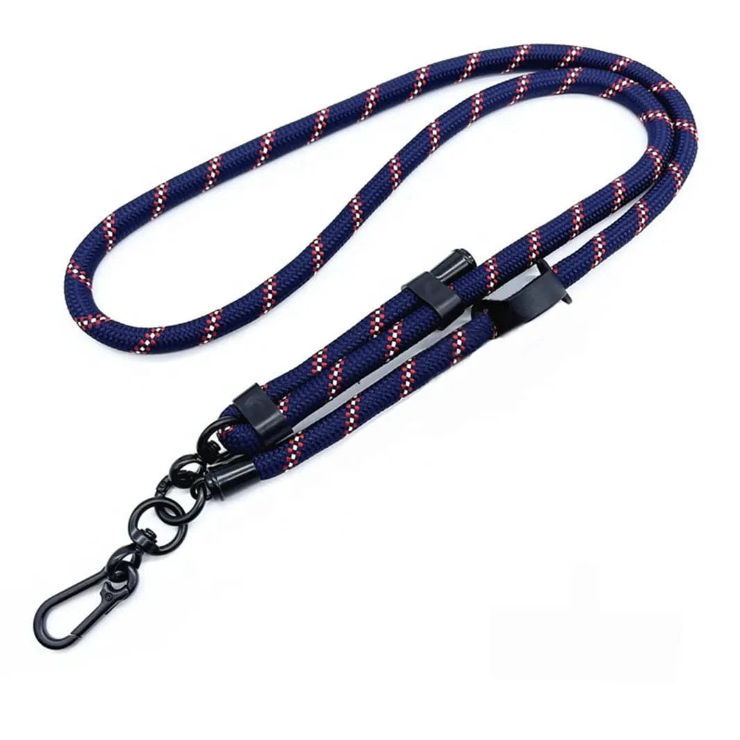 Adjustable Crossbody Roop Phone Lanyard with Carabiner Hook