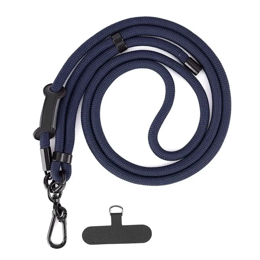 Adjustable Crossbody Roop Phone Lanyard with Carabiner Hook