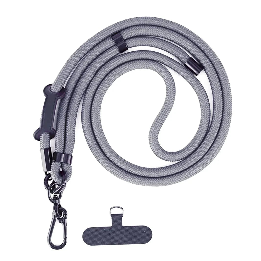 Adjustable Crossbody Roop Phone Lanyard with Carabiner Hook