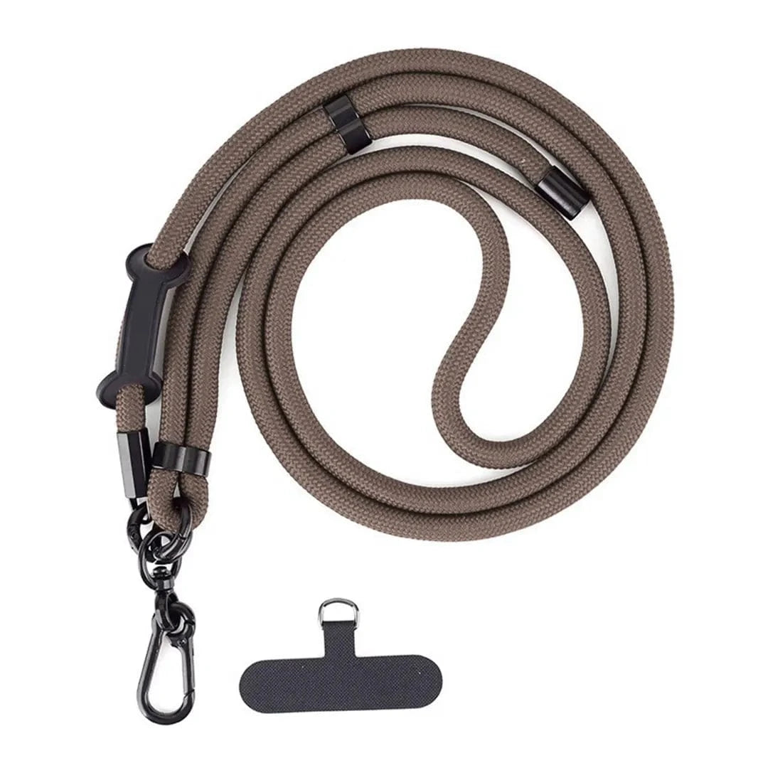 Adjustable Crossbody Roop Phone Lanyard with Carabiner Hook