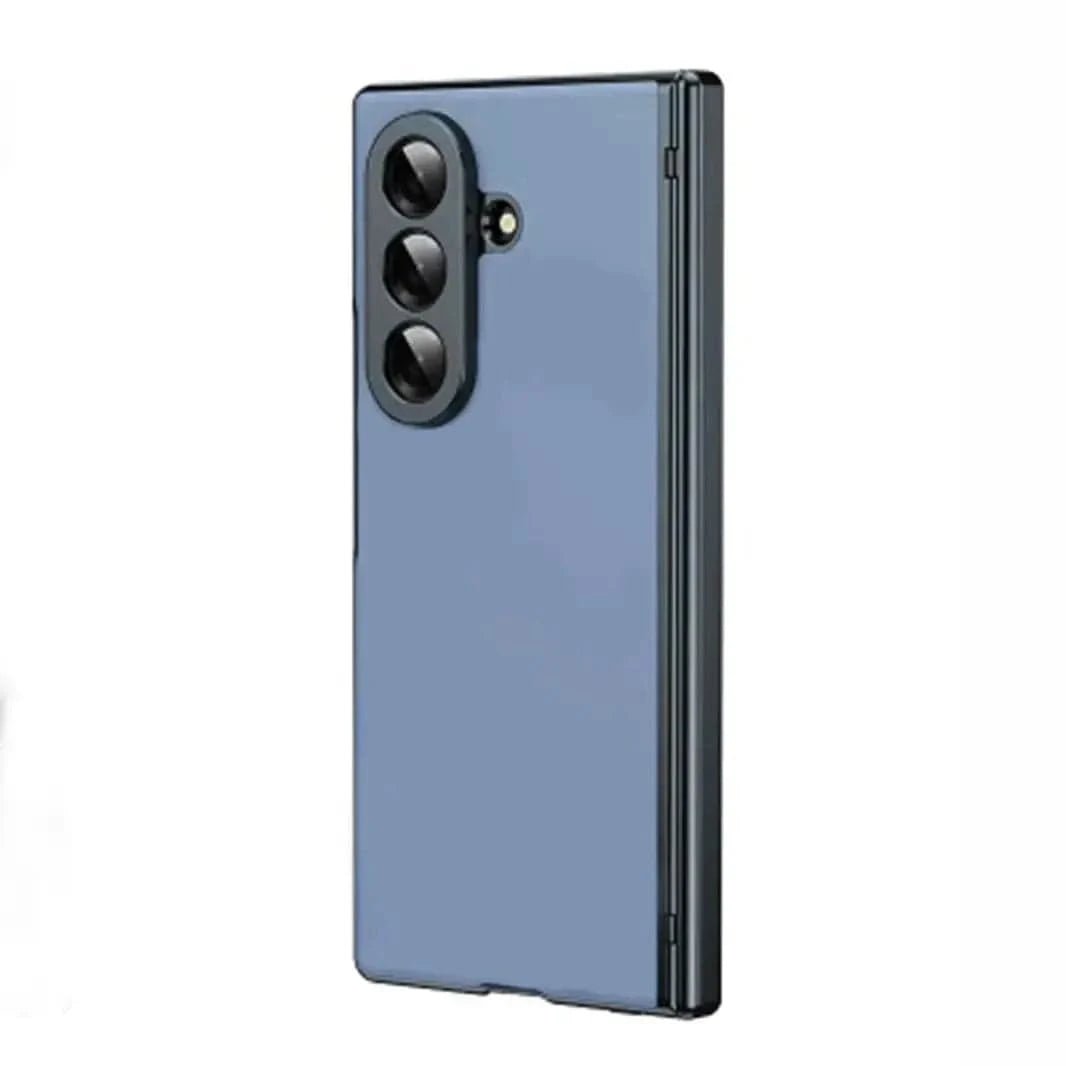 ktusu Generic Cases & Covers AG Matte Vacuum Plating case with Hinge Protection for Samsung Z Fold7 Sierra Blue