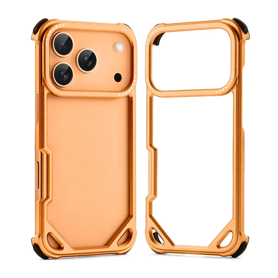 Aluminum Alloy Frameless Hollow Frame Case for iPhone 17 Pro Max Cases & Covers
