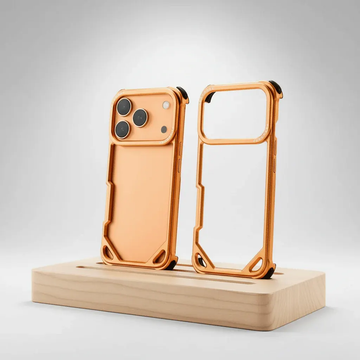 Aluminum Alloy Frameless Hollow Frame Case for iPhone 17 Pro Max Cases & Covers