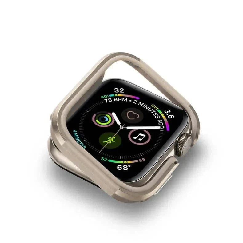 Aluminum Alloy Metal Armor frame Cover for Apple Watch 45mm