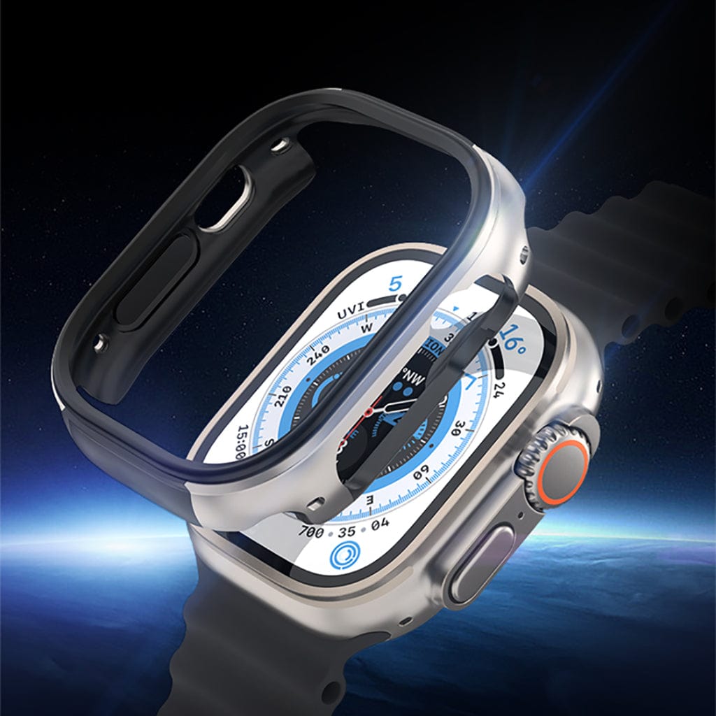 Cases & Covers Aluminum Alloy Metal Armor frame Cover for Apple Watch Ultra 49mm