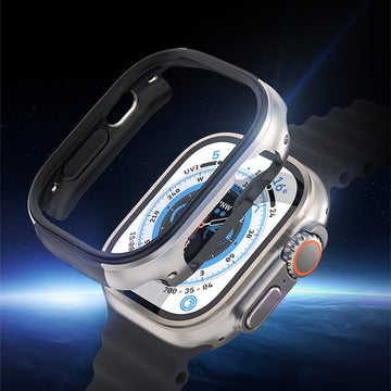 Cases & Covers Aluminum Alloy Metal Armor frame Cover for Apple Watch Ultra 49mm