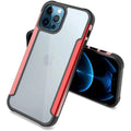 Cases & Covers for Aluminum Metal Edge Transparent Phone Back Case Cover for Apple iPhone