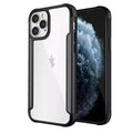 Cases & Covers for iPhone 14 Pro Max / Black Aluminum Metal Edge Transparent Phone Back Case Cover for Apple iPhone