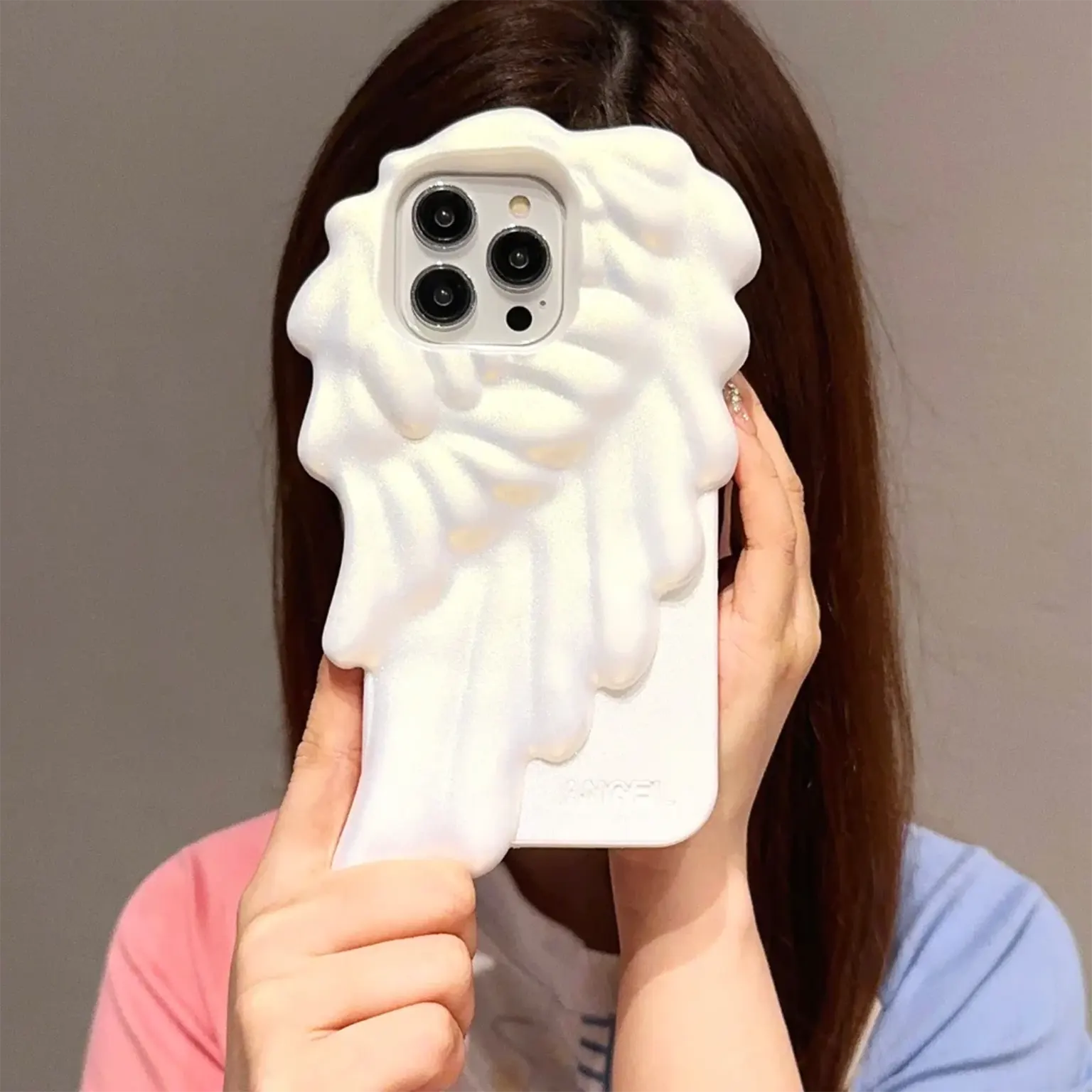 3D Cute Cartoon Character Scalable Holder Soft Silicone Case for iPhone 14