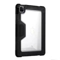 Cases & Covers for iPad 10.2 / Black Anti-Slip Rugged TPU Hard PC Flip Leather Case For iPad