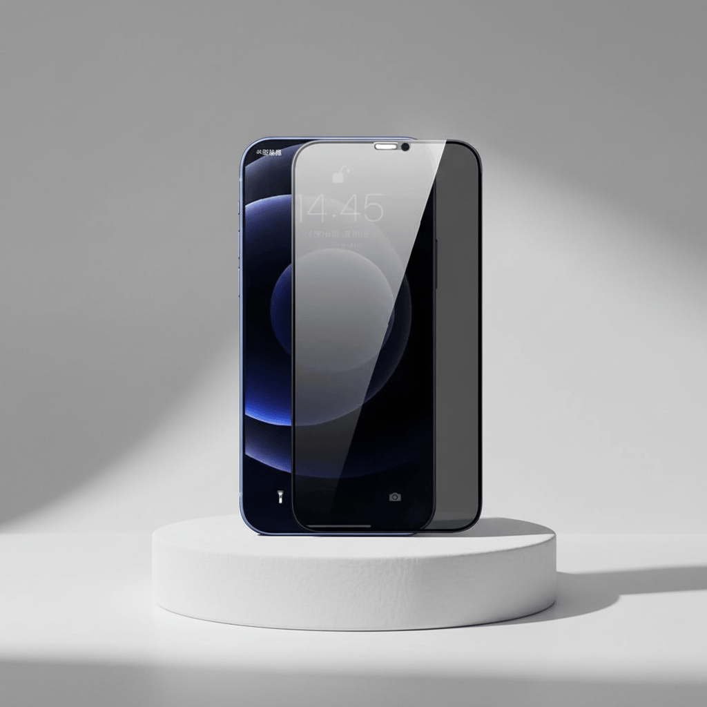 Screen Protection Anti-Spy Speaker Grill Tempered Glass for iPhone 16