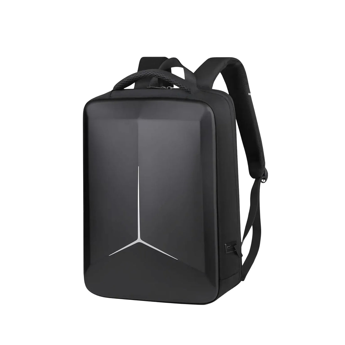 Bags & Sleeves Anti-theft TSA lock Hard Shell Backpack with USB Port and Password Lock