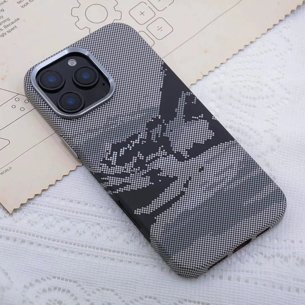 Aramid Fiber Magnetic Magsafe Slim Case for iPhone 16 Pro Max
