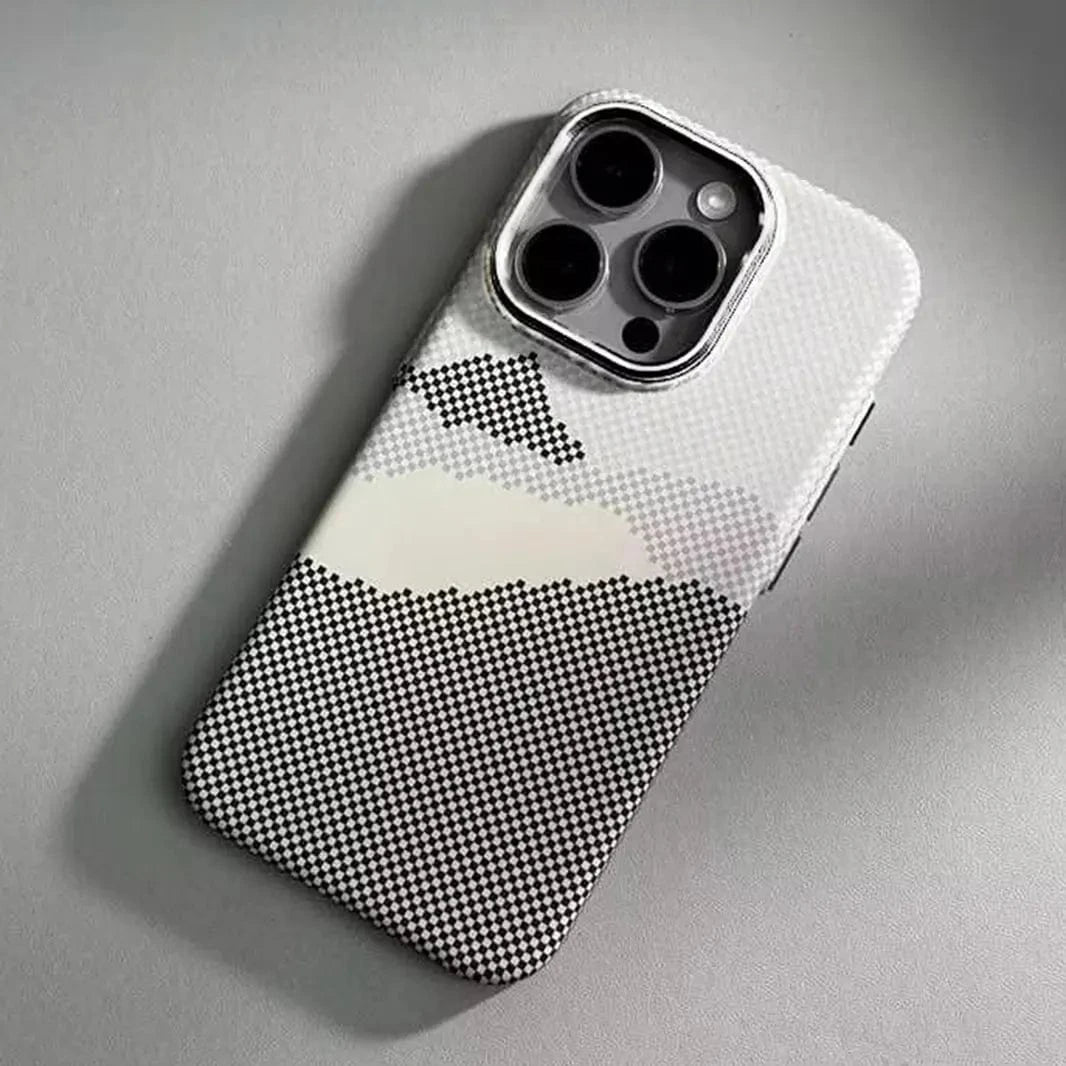 Aramid Fiber Magnetic Magsafe Slim Case for iPhone 16 Pro Max
