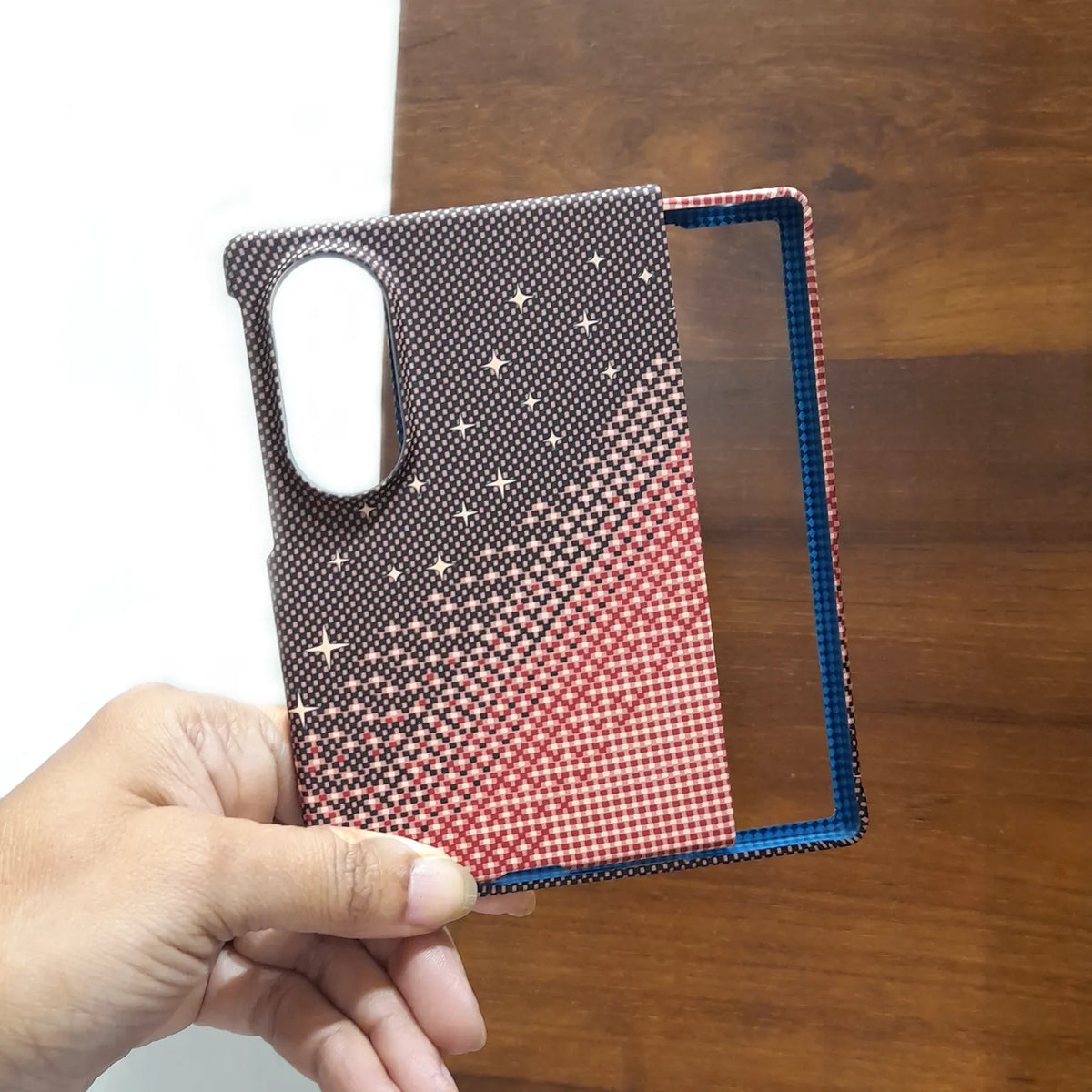 Aramid Fiber Texture Magnetic Magsafe Slim Case for Samsung Z Fold8
