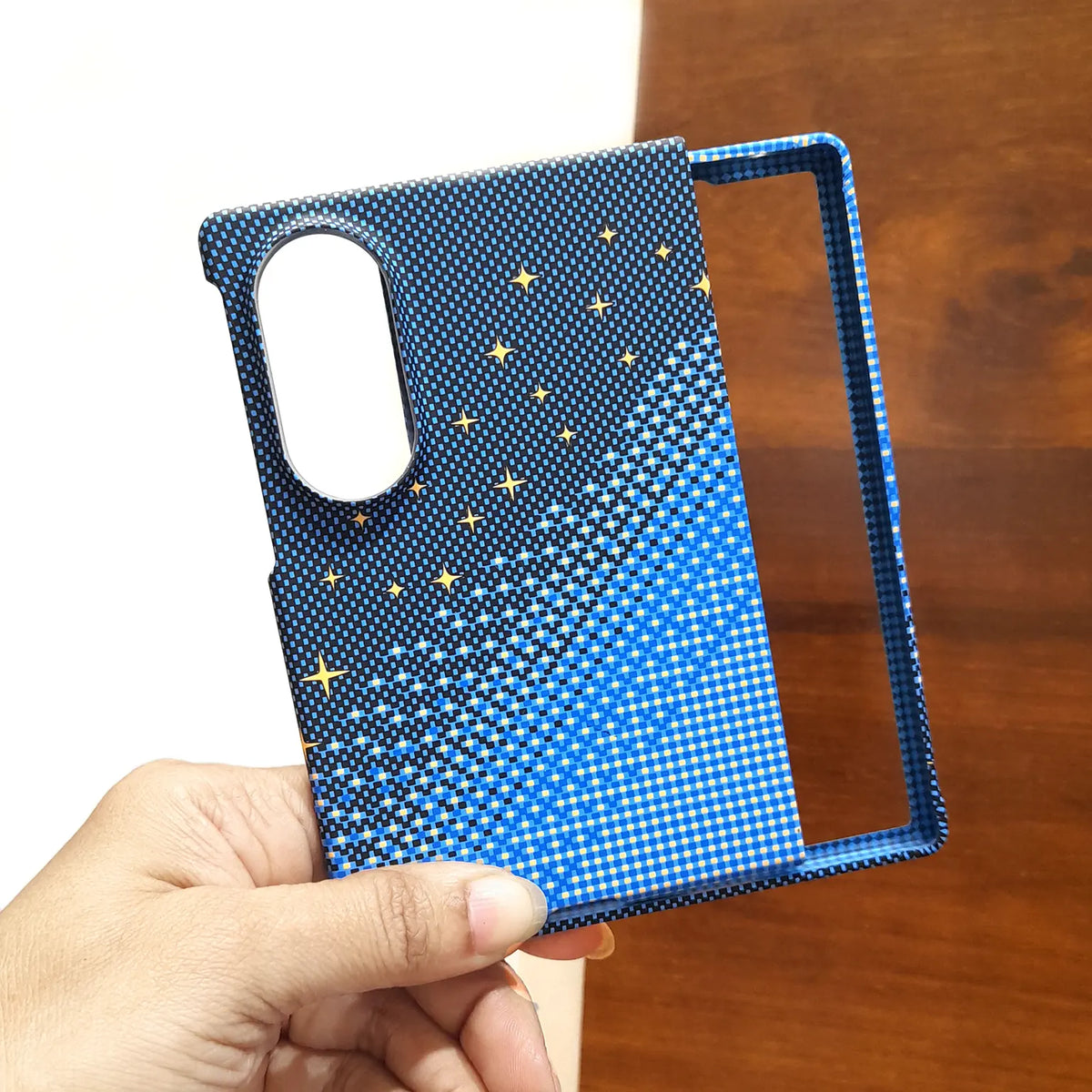 Aramid Fiber Texture Magnetic Magsafe Slim Case for Samsung Z Fold8