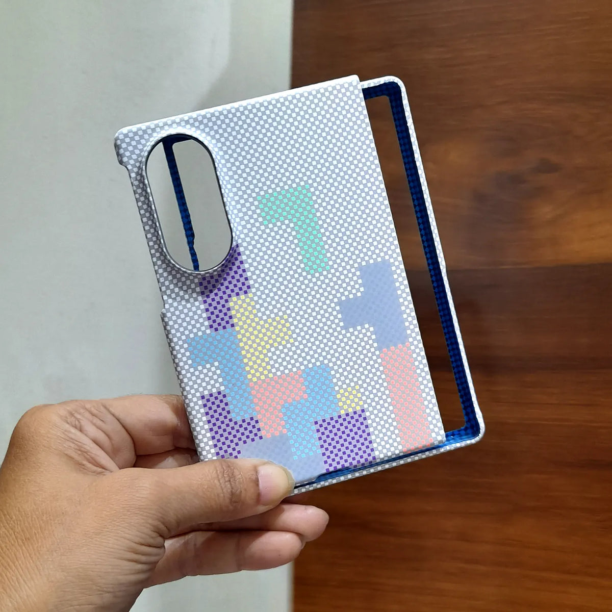 Aramid Fiber Texture Magnetic Magsafe Slim Case for Samsung Z Fold8