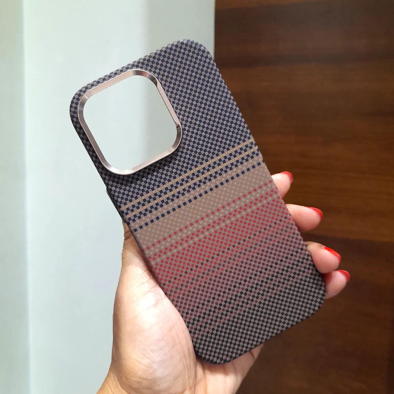 Aramid Texture Magnetic Magsafe Slim Case for iPhone 16