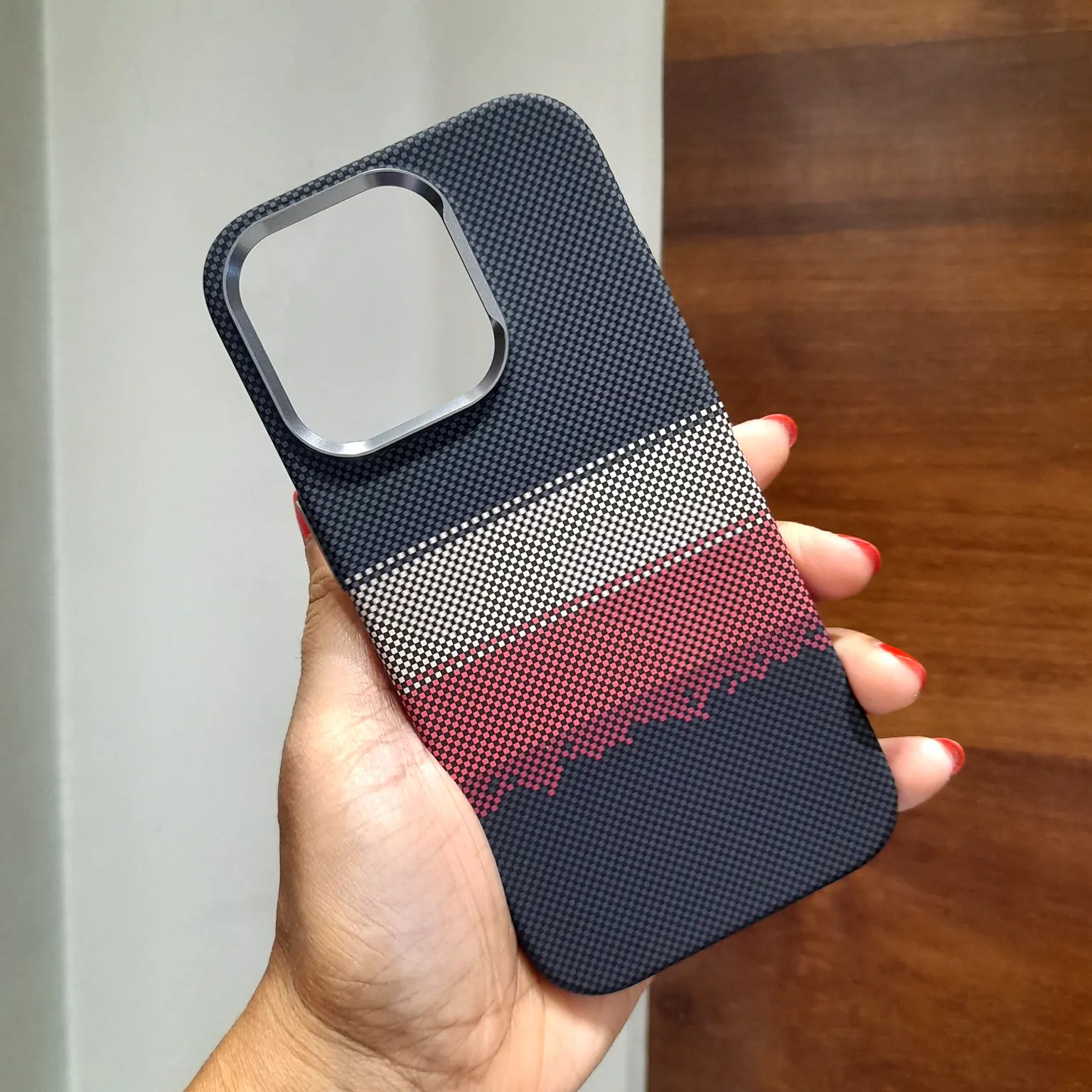 Aramid Texture Magnetic Magsafe Slim Case for iPhone 16 KTSUXD7MJ 8927969992080