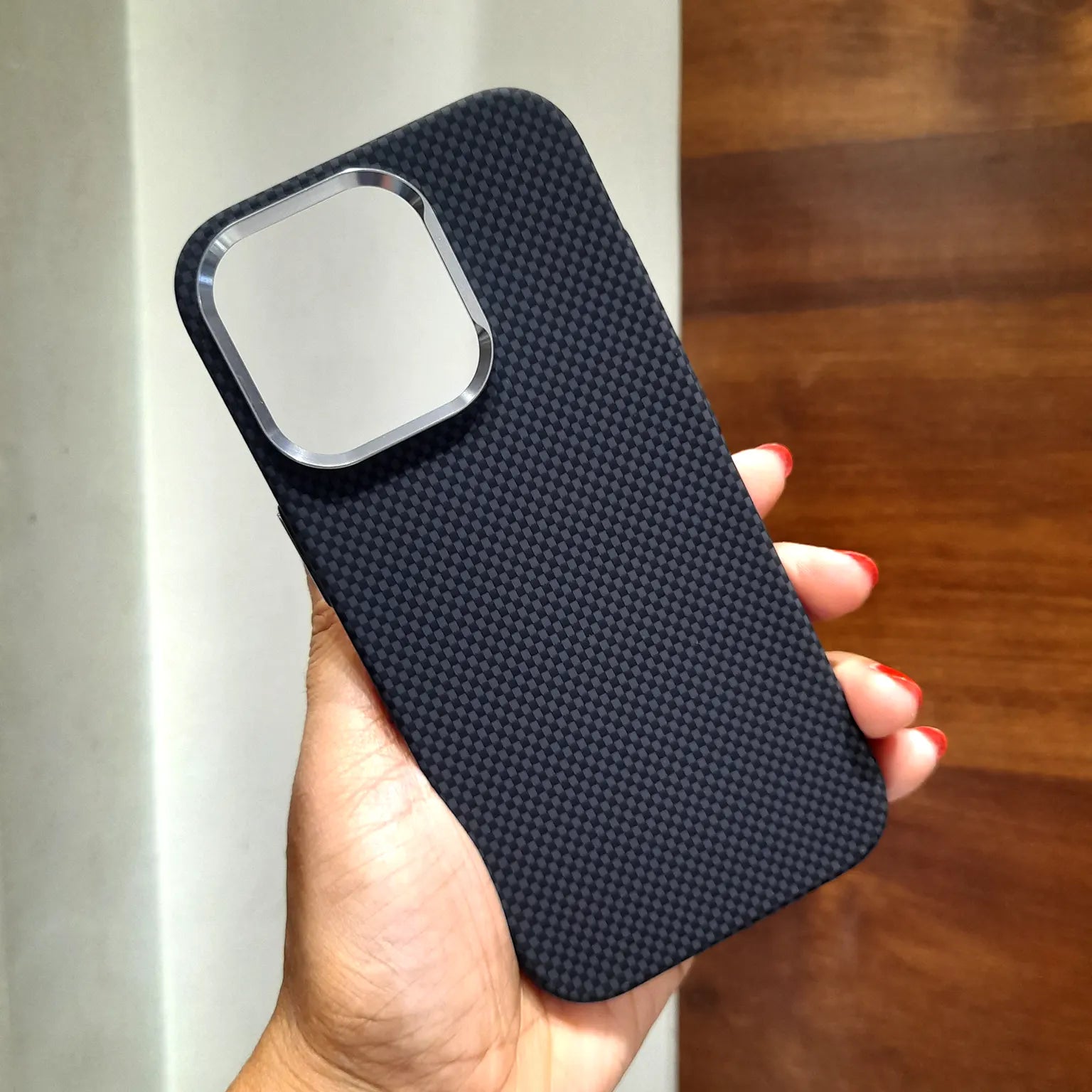 Aramid Texture Magnetic Magsafe Slim Case for iPhone 17 Pro KTSU3PW9E 8921622852261