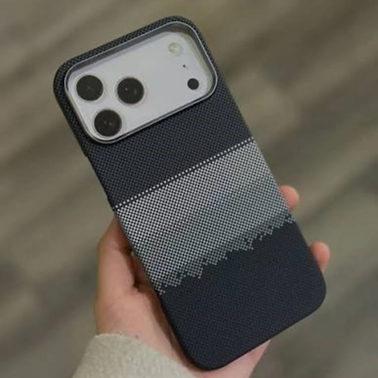 Aramid Texture Magnetic Magsafe Slim Case for iPhone 17 Pro KTSUBTJXQ 8936160198924