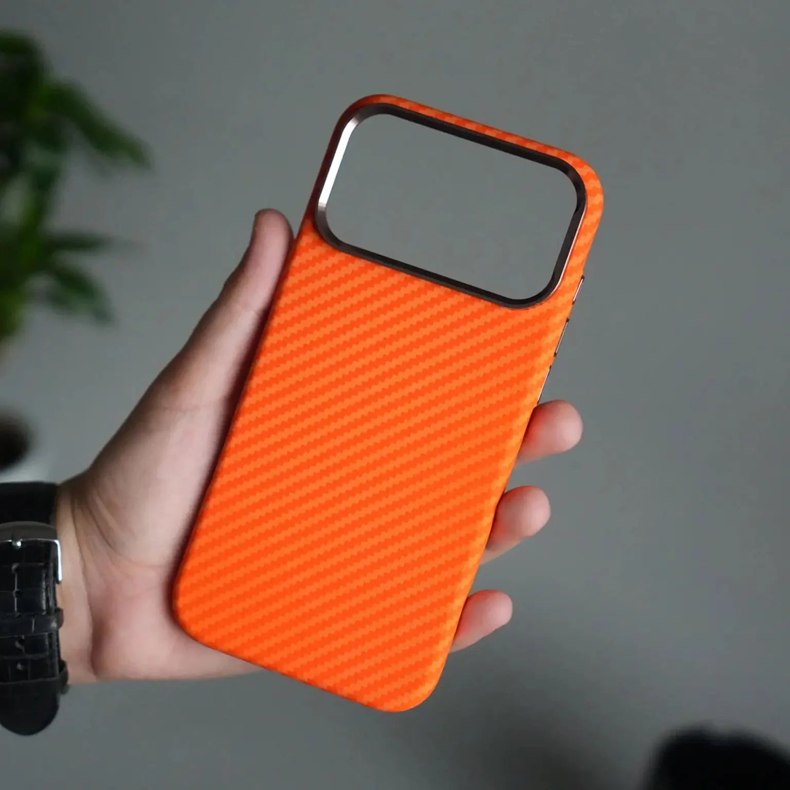 Aramid Texture Magnetic Magsafe Slim Case for iPhone 17 Pro KTSUALLY4 8903886423029