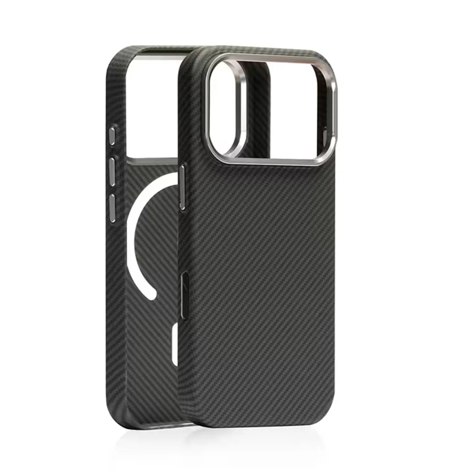 Aramid Texture Magnetic Magsafe Slim Case for iPhone 17 Pro KTSUMCDUD 8908035294895