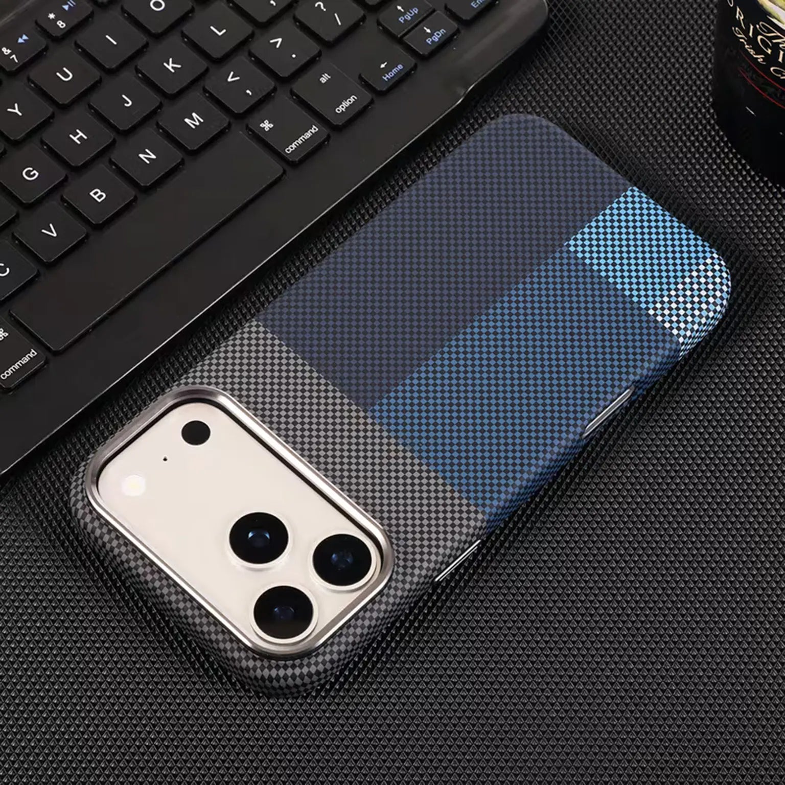 Aramid Texture Magnetic Magsafe Slim Case for iPhone 17 Pro KTSUJVXH3 8922731294041