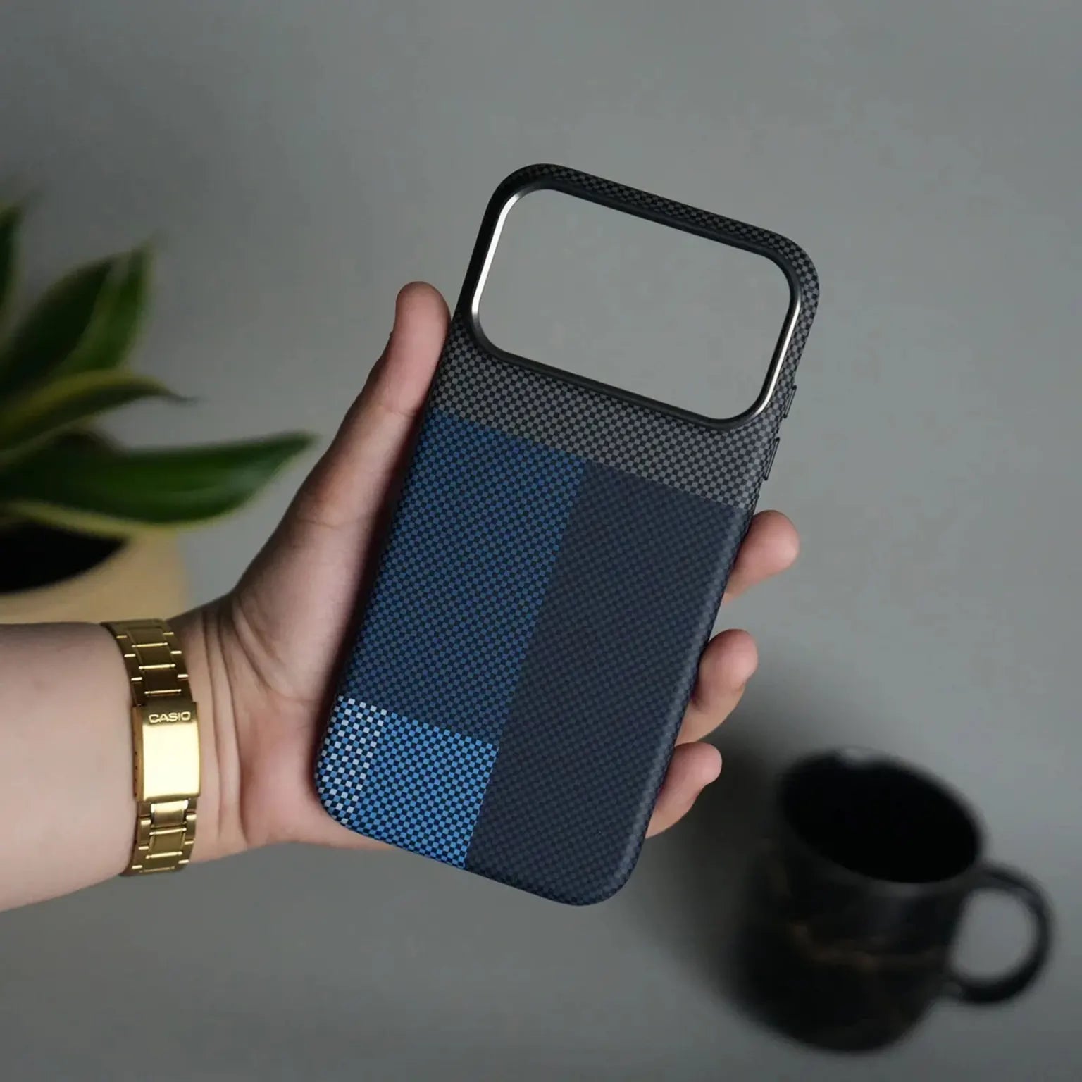 Aramid Texture Magnetic Magsafe Slim Case for iPhone 17 Pro