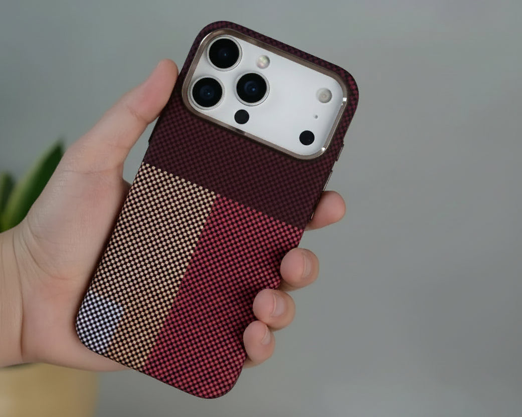 Aramid Texture Magnetic Magsafe Slim Case for iPhone 17 Pro Max