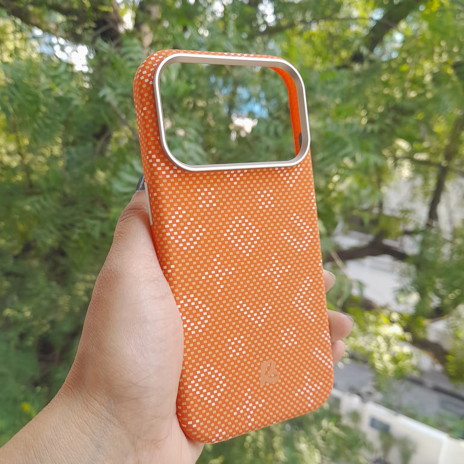 Cases & Covers Aramid Texturer Magnetic Magsafe Slim Case for iPhone 17 Pro Max