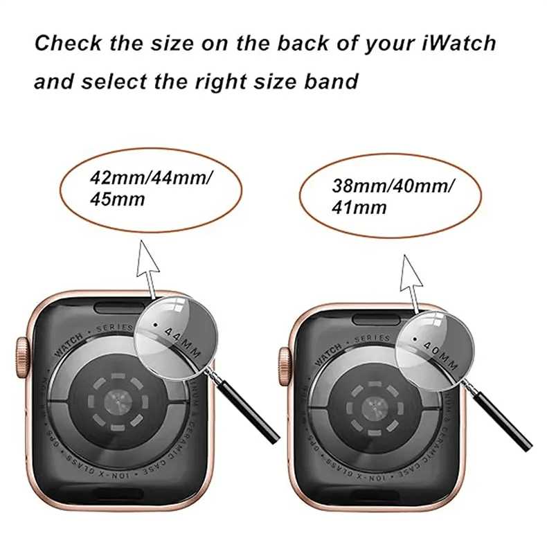 Straps & Bands for 42mm | 44mm | 45mm | Ultra 49mm / Black Armor Designed Silicone Band with Titanium Connectors for Apple Watch