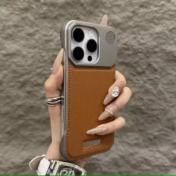 Cases & Covers Aromatherapy Magsafe Leather Heat Dissipation Case for iPhone 15 Pro