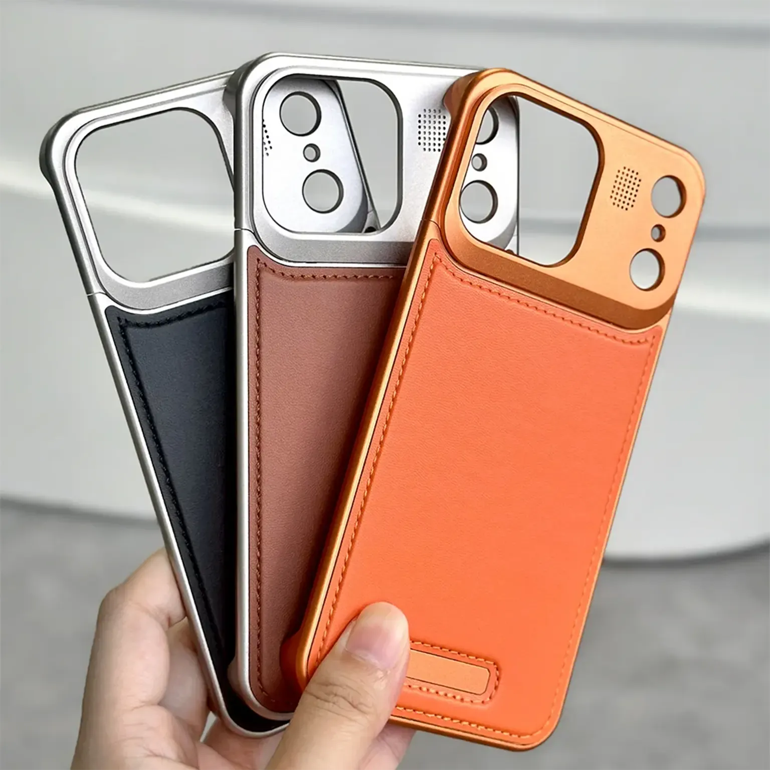 Cases & Covers Aromatherapy Magsafe Leather Heat Dissipation Case for iPhone 17 Pro