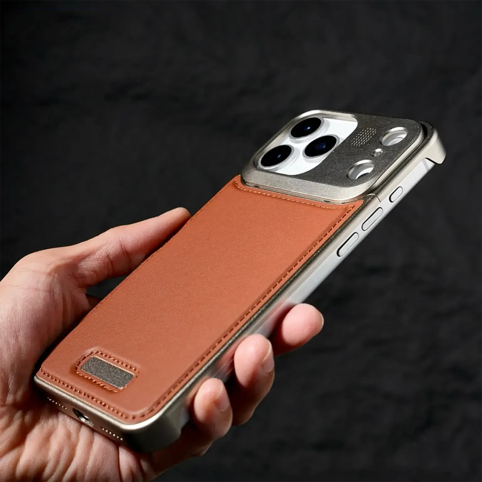 Cases & Covers Aromatherapy Magsafe Leather Heat Dissipation Case for iPhone 17 Pro