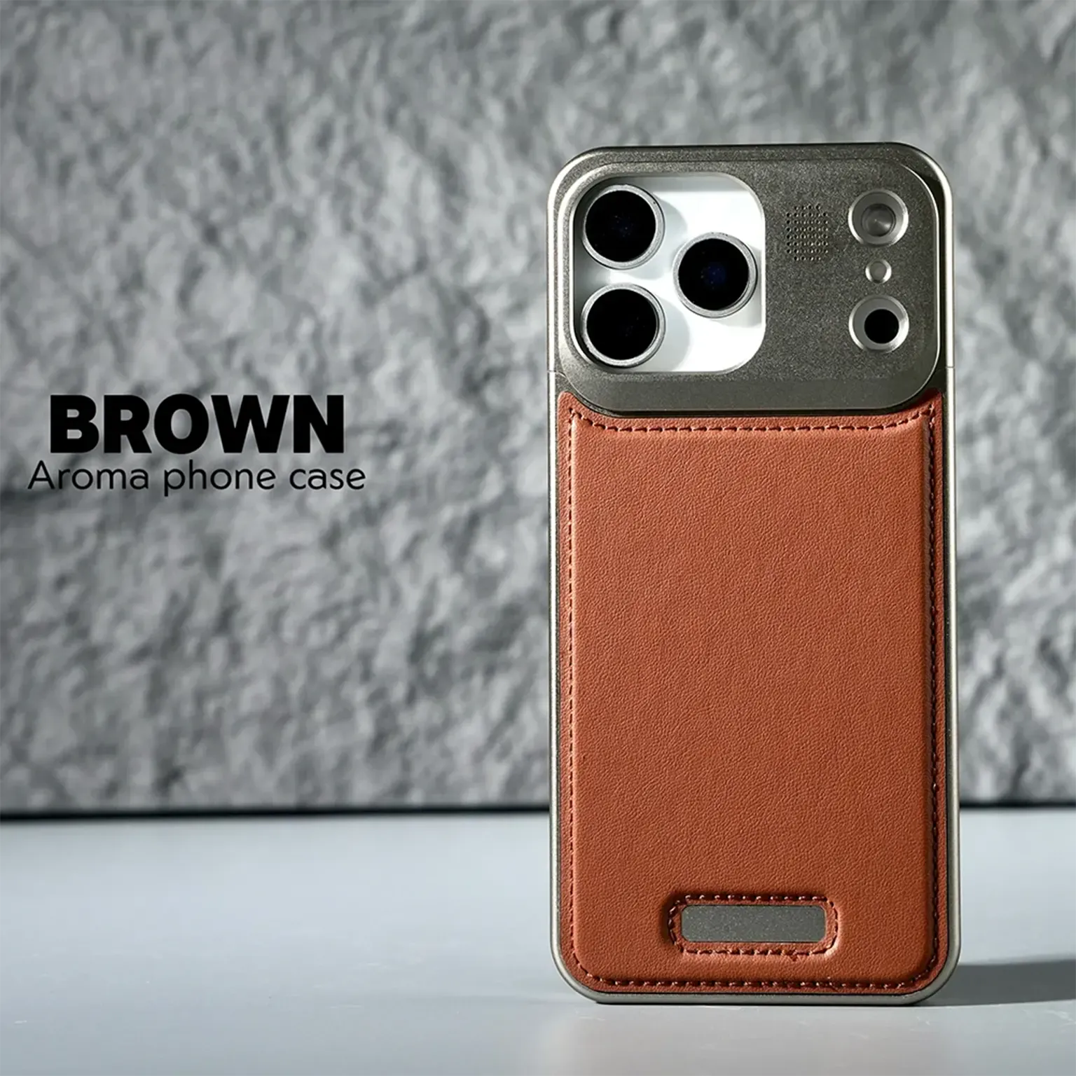 Cases & Covers Aromatherapy Magsafe Leather Heat Dissipation Case for iPhone 17 Pro