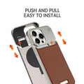 Cases & Covers for Aromatherapy MagSafe Leather Heat Dissipation Phone Case for Apple iPhone