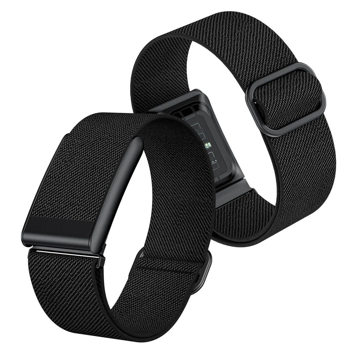 Elastic Nylon Soft Solo Loop Adjustable Replacement Strap for Whoop 5.0 PEAK Black